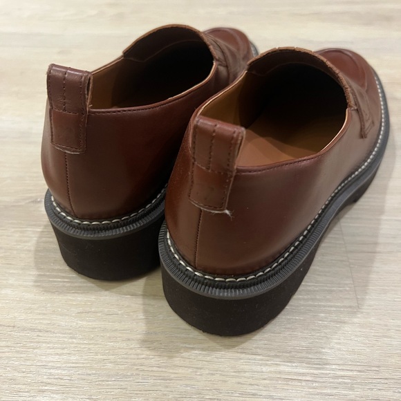 Naturalizer Shauna Brown Leather Loafers - Picture 9 of 9